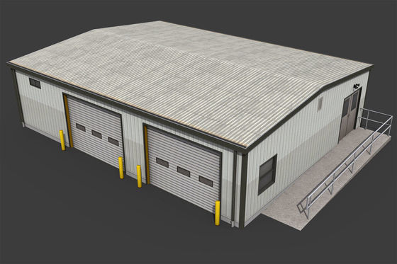Excellent Fire Performance Environmental Friendly High Energy Efficiency Modern Construction Factory Buildings Workshop