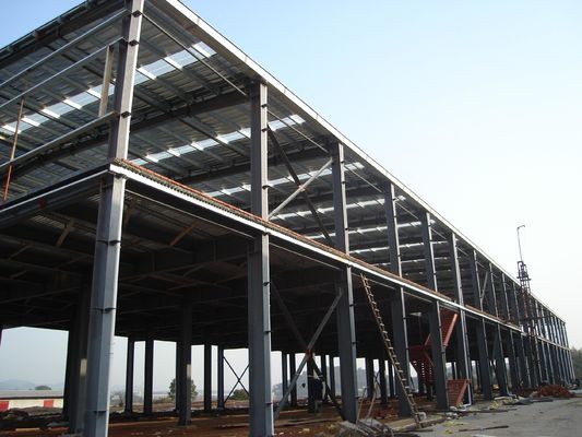 Excellent Fire Performance Environmental Friendly High Energy Efficiency Modern Construction Factory Buildings Workshop