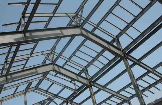 Stable Professional Engineering Design Prefabricated House Steel Structure Frame Building Workshop