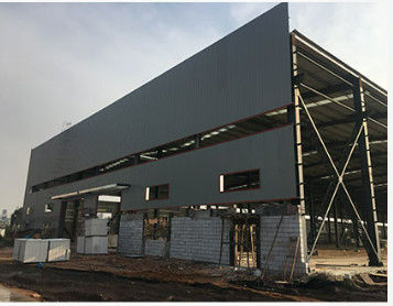 H Section Steel Prefab Warehouse Building Hot Rolled Galvanized Economical Industrial Light Weight Large Span