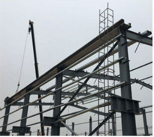 Customizable Large Span Prefab Steel Structure Warehouse Easy Installation