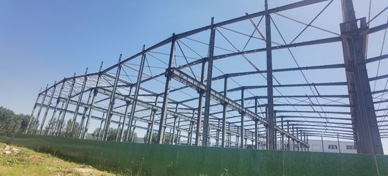 Stable Professional Engineering Design Prefabricated House Steel Structure Frame Building Workshop