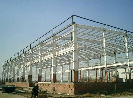 Prefabricated Steel Warehouse Workshop with 50-Year Lifespan