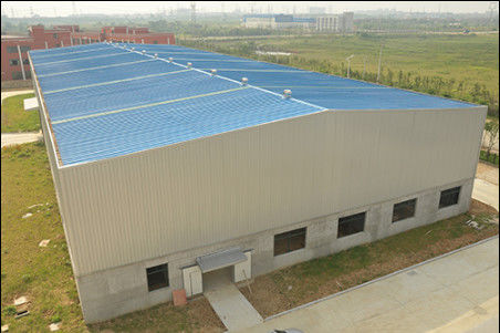Economical Prefabricated Metal Warehouse Fast Constructionn Speed Rapid Installation Rate