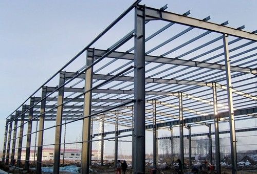 High Strength Anti Seismic Prefabricated Wide Span Design Steel Structure Frame Steel Prefab Building Workshop