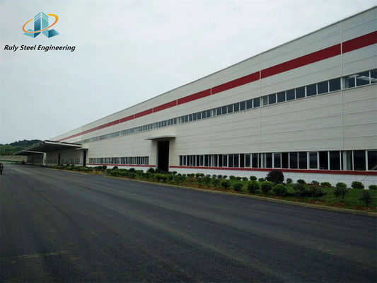 Sound / Heat Insulation Pre Engineered Light Steel Structure Logistics Warehouse Fire / Water Proof