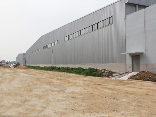 Large Span Steel Structural Buildings / Prefab Structure Warehouse Structural Steel Shed