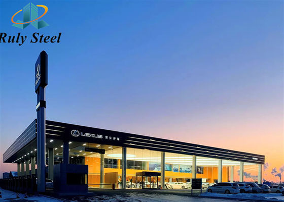 Prefab Single Storey Steel Structure Fabrication For Warehouse Building