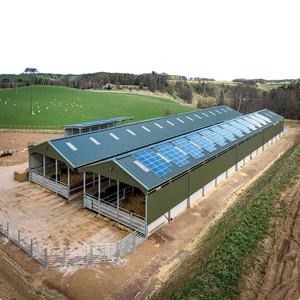 Prefab Single Storey Steel Structure Fabrication For Warehouse Building