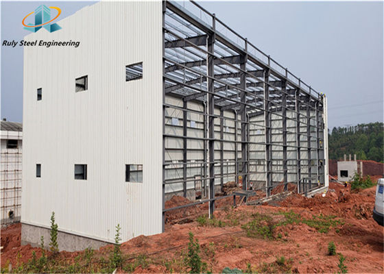 Multi-story prefabricated steel structure building construction large-span prefabricated warehouse workshop cold storage