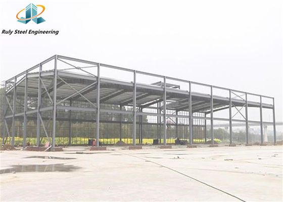 Customized Prefab Steel Structure Building Construction Materials Warehouse Workshop Hanger Cold Storage Prefab Building