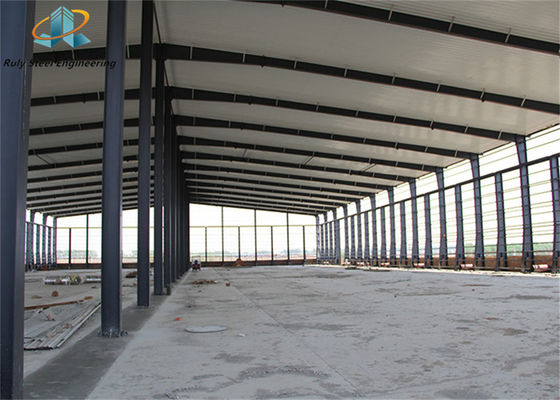 Prefabricated Steel Structure Warehouse Multi Story Large Span Prefab Workshop Factory Manufacturer Fabrication