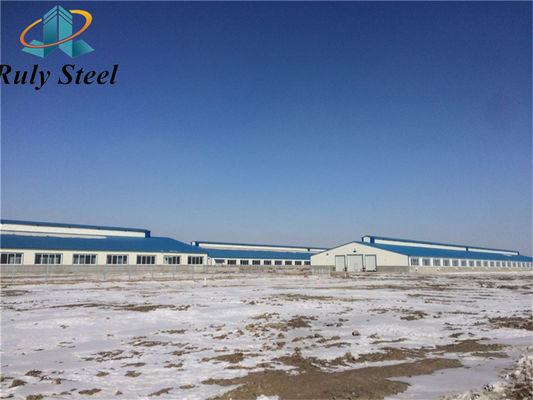 Customized Prefabricated Steel Structure Farm Cowshed Wleded Steel Beam