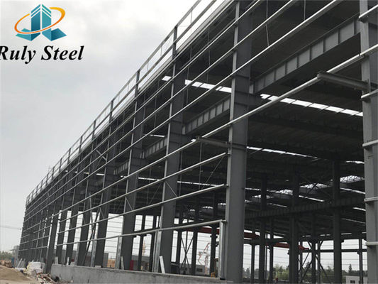 Light Weight modular Metal Building Portal Frame Prefabricated Easy Assemble