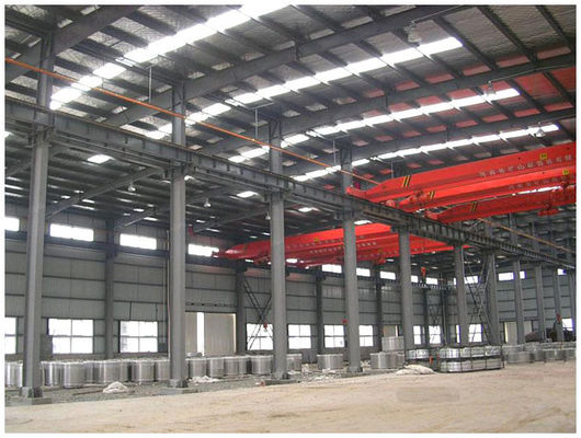 Light Weight modular Metal Building Portal Frame Prefabricated Easy Assemble