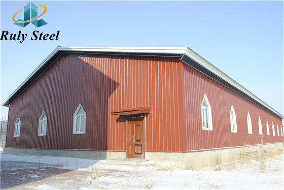 Prefabricated Steel Structure Fabrication Steel Structure Beer Processing Plant