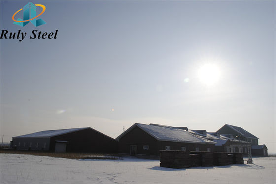 Prefabricated Steel Structure Fabrication Steel Structure Beer Processing Plant