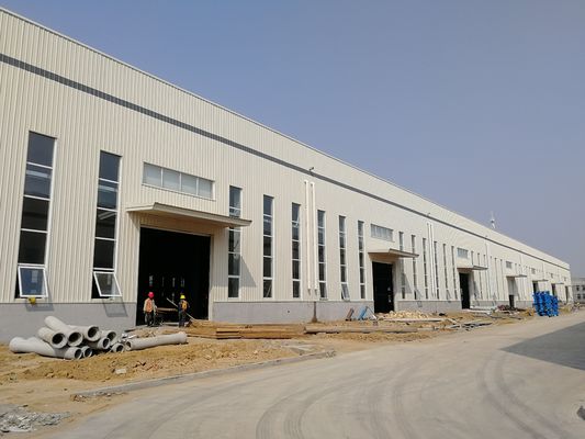 Metal Steel Structure Building Prefab Large Span Construction