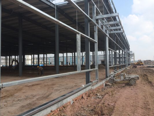 Metal Steel Structure Building Prefab Large Span Construction