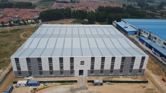 Q235B Steel Structure Building Prefabricated Steel Construction With Insulation Panel