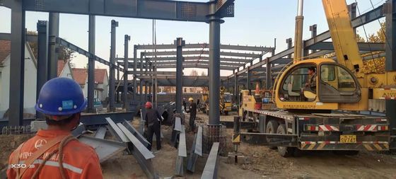 Customized Modern Space Frame Building Prefab Steel Structure Prefabricated Workshop