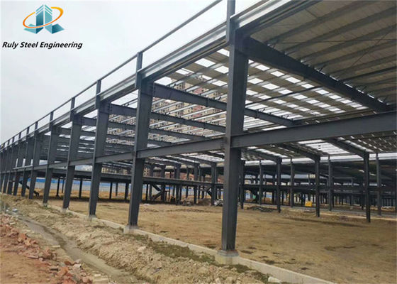 Galvanized/Painted Industrial Prefab/Prefabricated Galvanized Steel Structure Building Modular Workshop