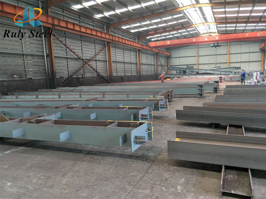 Ultra-Durable and Spanning Steel Structure for Large-Scale Storage Easy Assembly Prefab Steel Structure Workshop