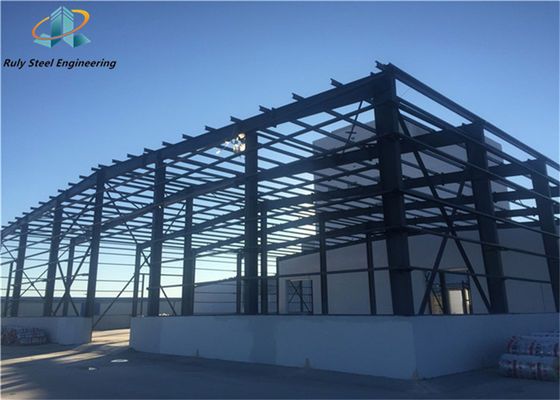 Fabrication High Strength Low Alloy Painted/Galvanized Steel Component Bolt/Welded Connection Prefab Steel Structure
