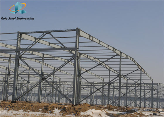 Pre Engineering Prefab Building Workshop Building Warehouse Building Light Industrial Design Workshop Steel Structure