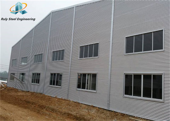 Light Steel Stable Long Lifetime Customized H Section Steel Painted/Galvanized Portal Frame Prefab Steel Structure