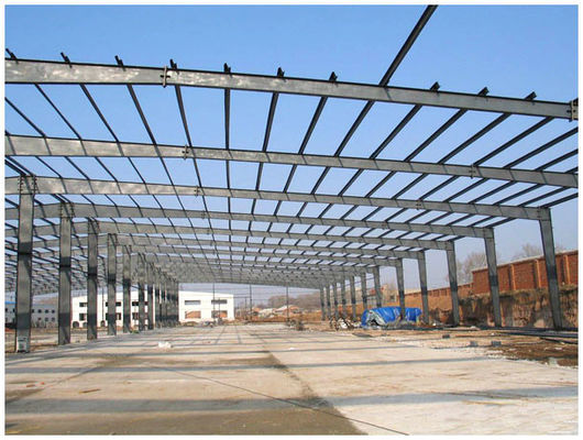 Large Span Prefabricated/Prefab H Beam Design Building Metal Q355/Q235 Factory Warehouse Workshop Steel Structure