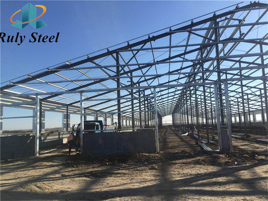 Large Span Prefabricated/Prefab H Beam Design Building Metal Q355/Q235 Factory Warehouse Workshop Steel Structure
