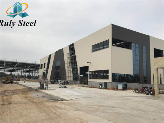 Quick Build Building Prefabricated Steel Warehouse / Workshop / Shed Steel Structure