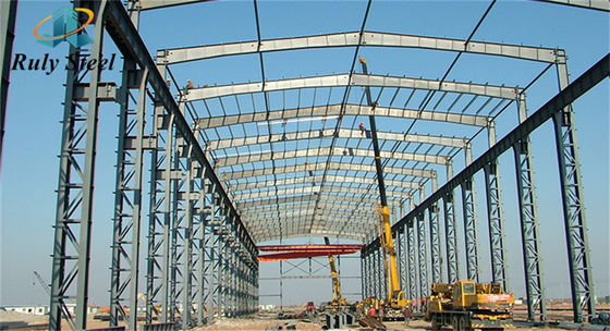 Sandwich Panel Mills Bolt Connection Steel Structure Factory Warehouse