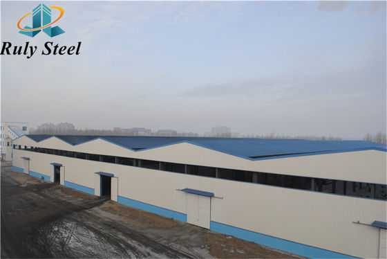 Factory Buildings Steel With Q355B Or Q235B Purlin Steel Beam Warehouse