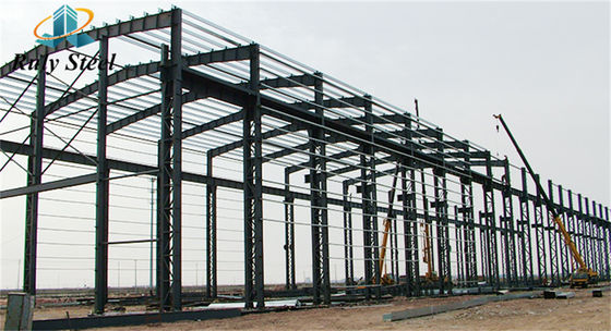 Steel Structure Steel Hanger / Steel Workshop / Steel Warehouse Metal Construction Prefab Design Frame Warehouse