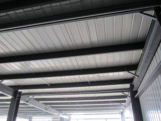Industrial Light Steel Prefabricated Structure Metal Frame Construction Building Warehouse
