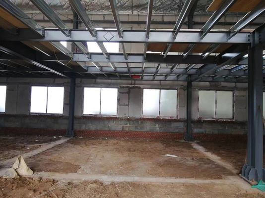 Industrial Light Steel Prefabricated Structure Metal Frame Construction Building Warehouse
