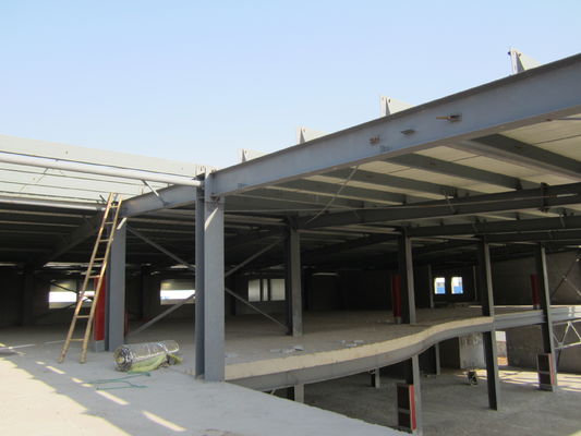 Storage Metal Frame Light Sandwich Panel Prefab Building Structure Paint Galvanized Steel Construction Warehouse