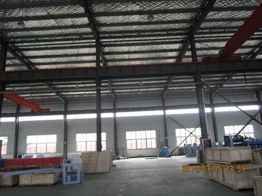 Prefabricated Steel Frame Construction Easy to Assemble Corrugated Metal Building Steel Structure Warehouse