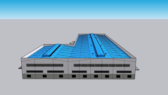 Prefab Steel Beam Column Warehouse Steel Structure Exhibition Hall