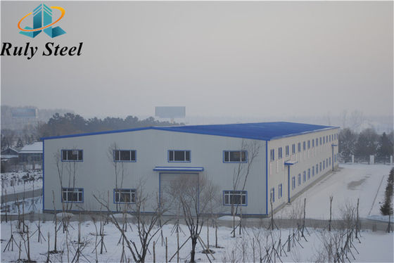 Industrial-Style Modern Prefabricated Steel Structure Workshop
