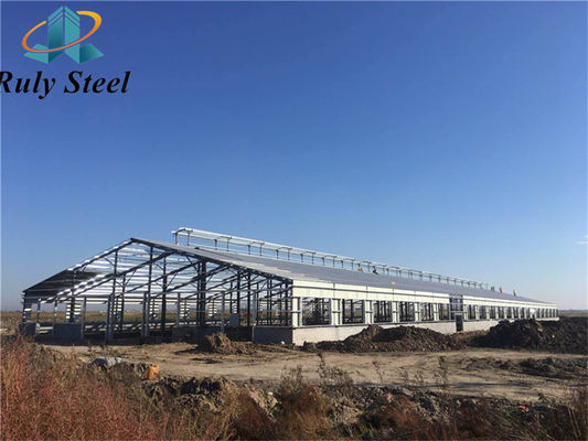 Industrial-Style Modern Prefabricated Steel Structure Workshop