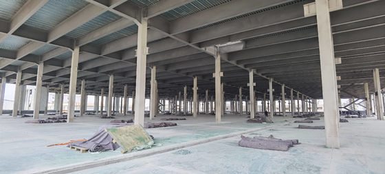 Fabrication Galvanized Steel Structure Church Warehouse Fast Installation