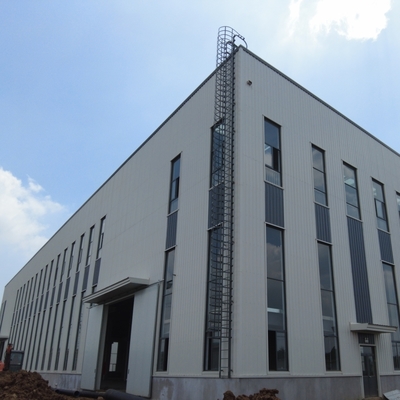 Prefab Steel Industrial Building with EPS Sandwich Panels