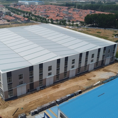 Prefab Industrial Steel Buildings for Large Span Workshops