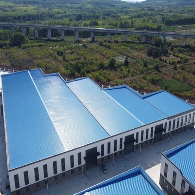 Prefabricated Steel Frame Building Warehouse  For Storage
