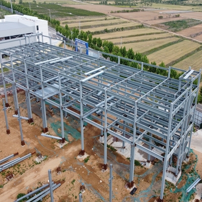 Steel Apartment Building With Multi-Story Prefabricated Frame Structure And Insulated Wall Panel