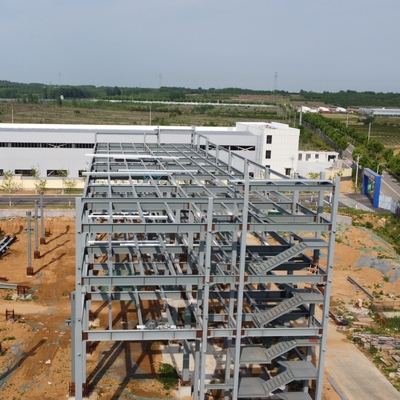 Large Span Prefabricated Steel Building with Indoor Office