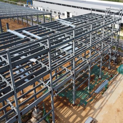 Modern Multi-Storey Steel Office Building With Feature Layout